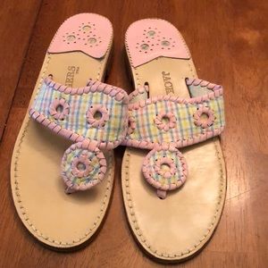 PINK PLAID - Jack Rogers Sandals